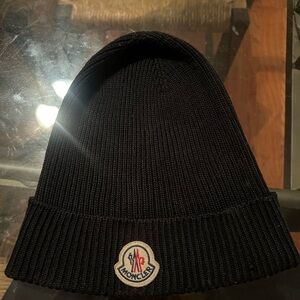 Moncler black Beanie